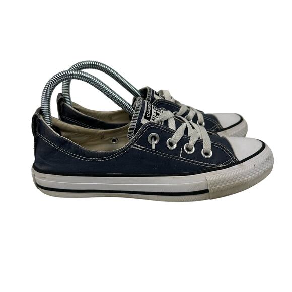 Converse All Star Shoreline Slip-On Navy Blue Low Top Womens Sneaker Size 7 - Picture 1 of 16